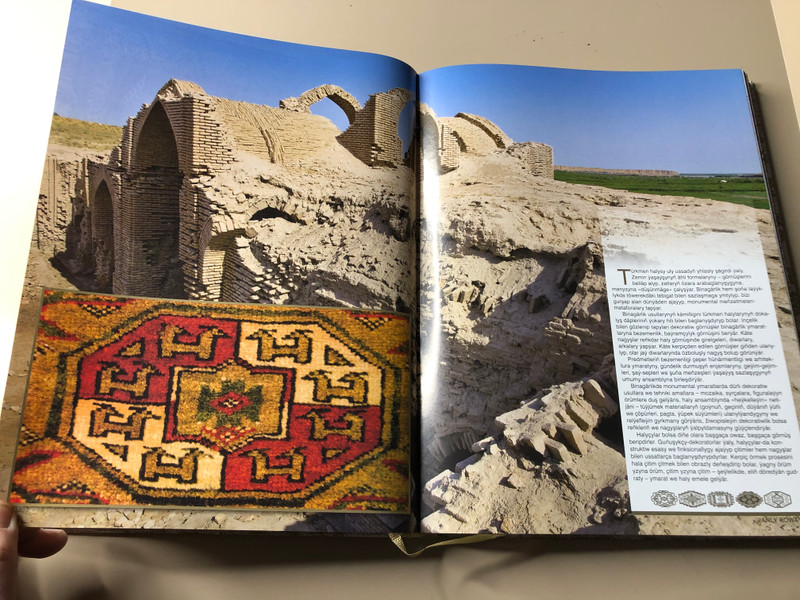 Janly Rowayat: Living Legend of Turkmen Carpets by Gurbanguly Berdimuhamedow - Hardcover Art Book (JanlyRowayat)