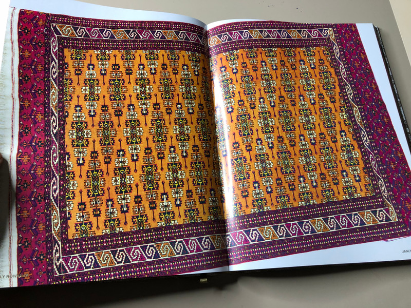 Janly Rowayat: Living Legend of Turkmen Carpets by Gurbanguly Berdimuhamedow - Hardcover Art Book (JanlyRowayat)