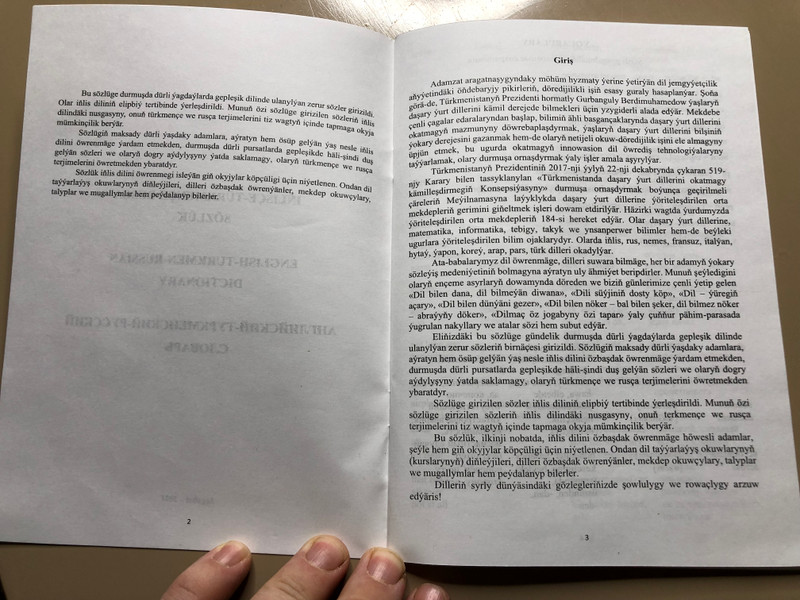 English-Turkmen-Russian Practical Dictionary for Daily Situations (EnTurkmenRuDictionary)