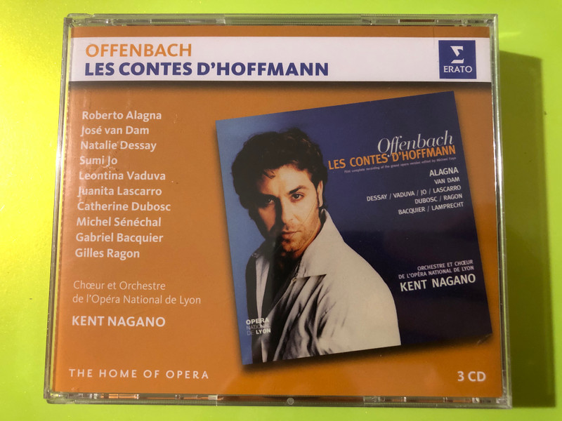 Jacques Offenbach: Les Contes d’Hoffmann – Erato 3-CD Opera Set (0825646483228)