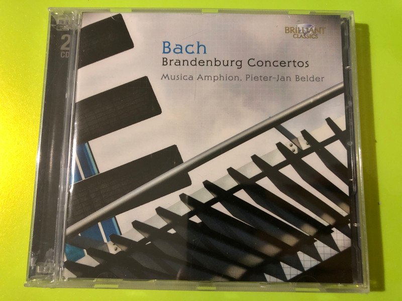 Brilliant Classics: Bach Brandenburg Concertos 2-CD Set by Musica Amphion (5028421931258)