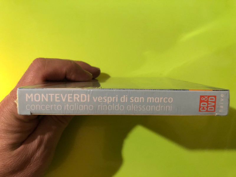 Naïve: Monteverdi Vespri Solenni per la Festa di San Marco CD & DVD Set (709861305575)
