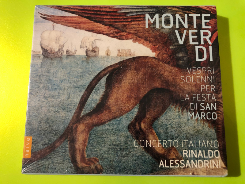 Naïve: Monteverdi Vespri Solenni per la Festa di San Marco CD & DVD Set (709861305575)