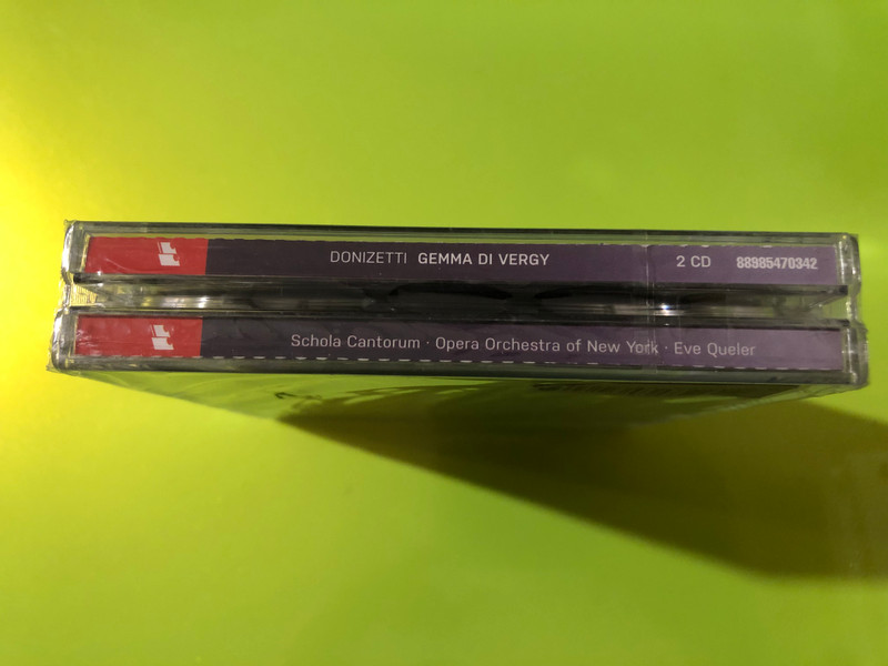 Sony Classical Donizetti: Gemma di Vergy 2-CD Opera Set (889854703424)