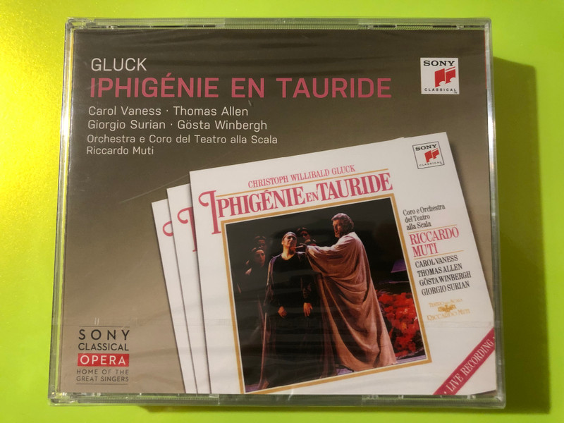 Sony Classical Gluck: Iphigénie en Tauride 2-CD Live Opera Set (889853894528)