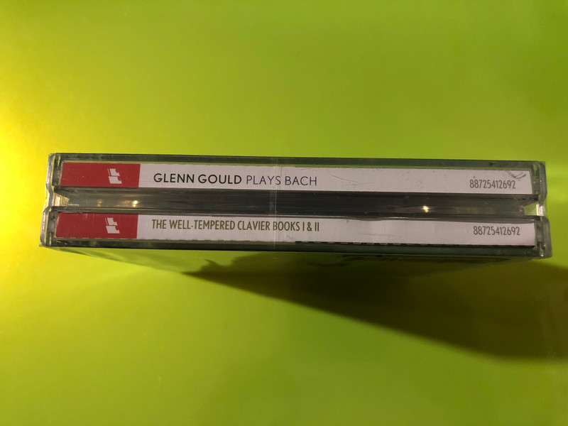 Sony Classical Glenn Gould Plays Bach: The Well-Tempered Clavier 4-CD Set (887254126928)