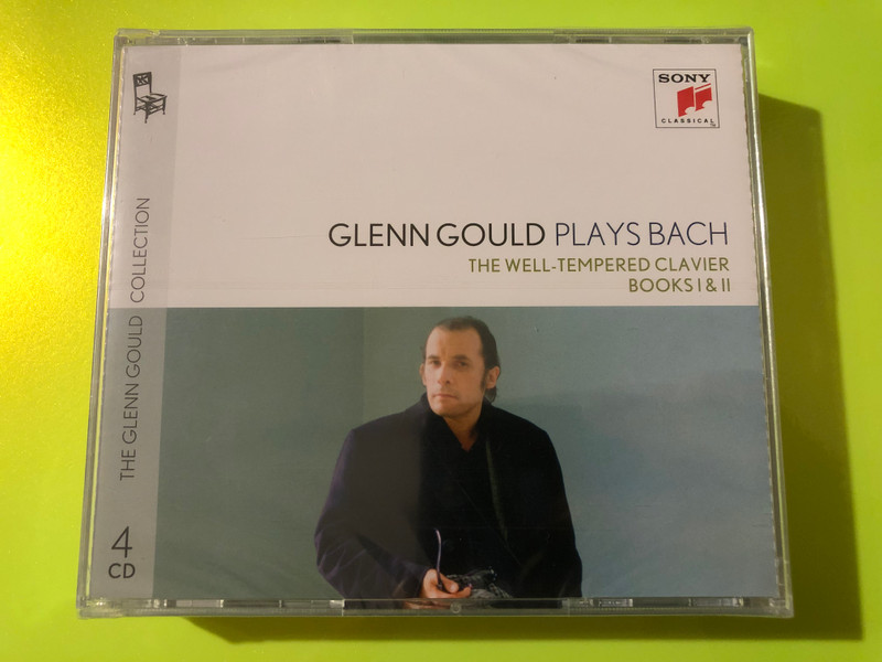 Sony Classical Glenn Gould Plays Bach: The Well-Tempered Clavier 4-CD Set (887254126928)