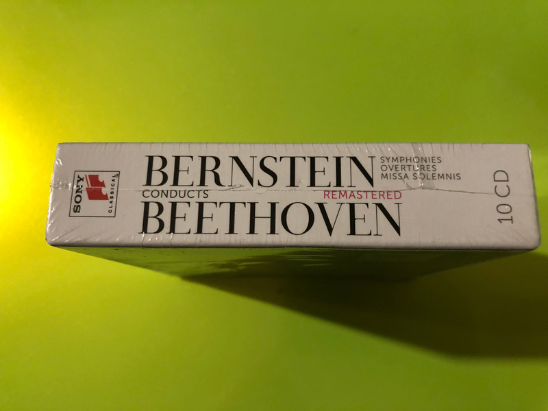 Sony Classical Bernstein Conducts Beethoven: Remastered 10-CD Deluxe Box Set (190759704820)