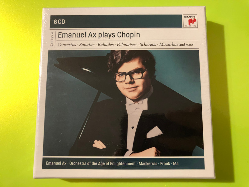 Sony Classical Emanuel Ax Plays Chopin: Complete Masters 6-CD Box Set