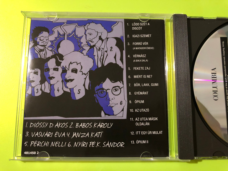 Kimnowak - Fekete Zaj (Black Noise) Hungarian Alternative Rock CD by Sony BMG (5099748145024)