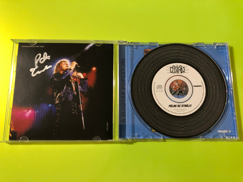 Ossian - Félre az útból!!! Hungarian Heavy Metal CD by Hungaroton (Autographed) (5991813723925)