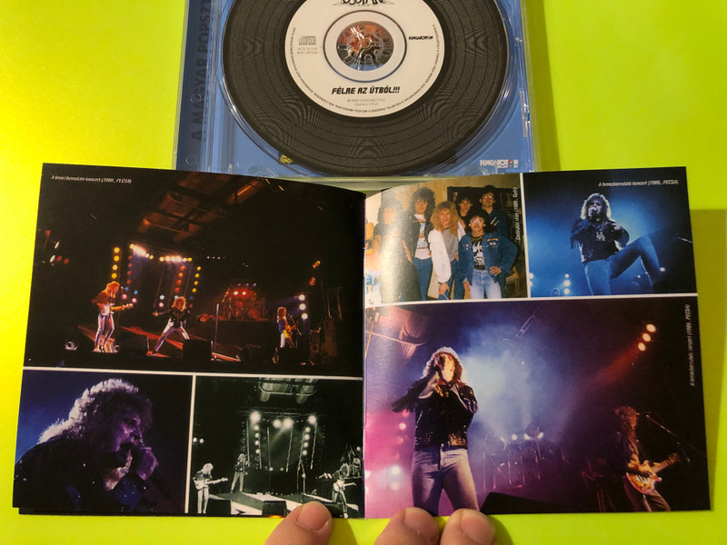 Ossian - Félre az útból!!! Hungarian Heavy Metal CD by Hungaroton (Autographed) (5991813723925)