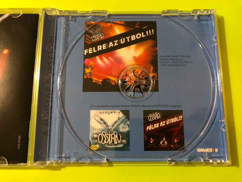 Ossian - Félre az útból!!! Hungarian Heavy Metal CD by Hungaroton (Autographed) (5991813723925)