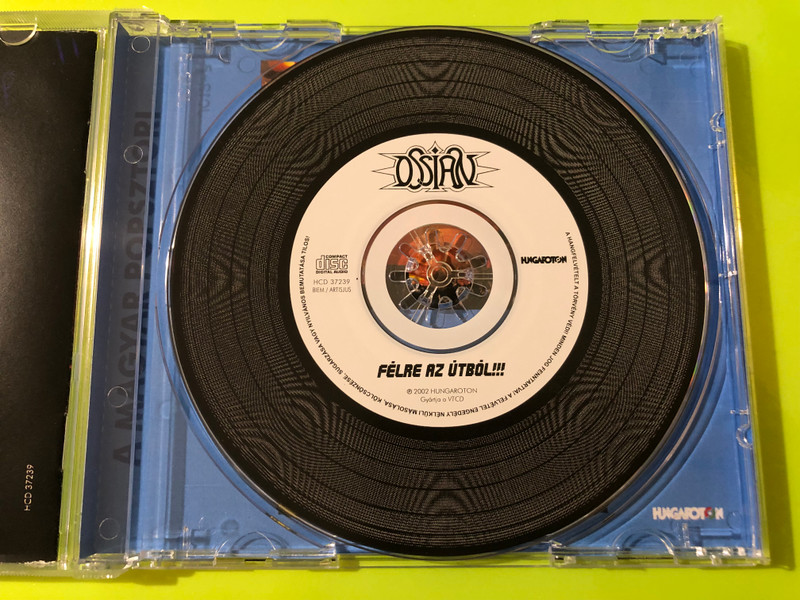 Ossian - Félre az útból!!! Hungarian Heavy Metal CD by Hungaroton (Autographed) (5991813723925)