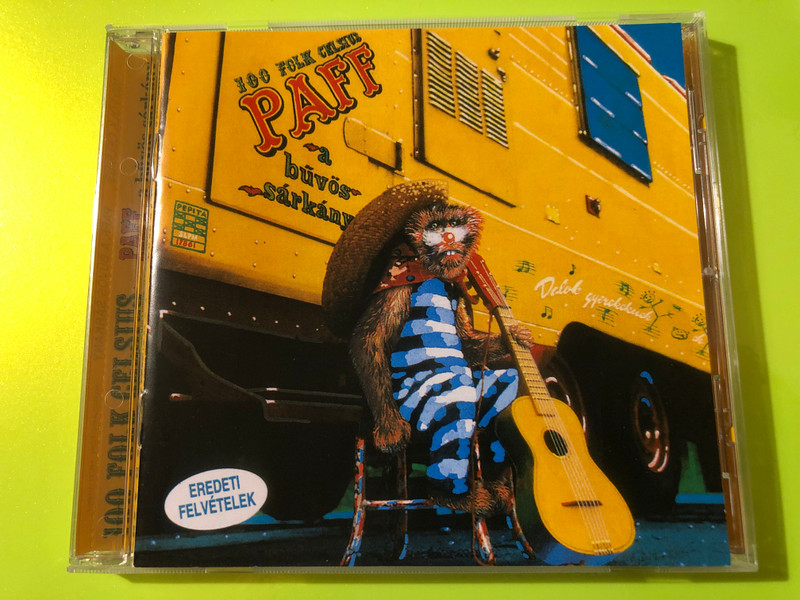 100 Folk Celsius - Paff, a bűvös sárkány Hungarian Children's Music CD by Hungaroton (5991811786120)