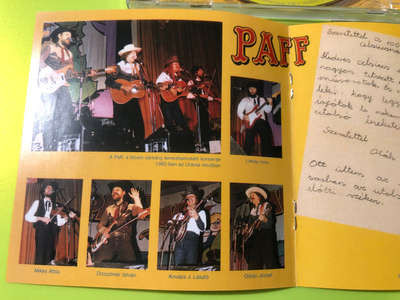 100 Folk Celsius - Paff, a bűvös sárkány Hungarian Children's Music CD by Hungaroton (5991811786120)