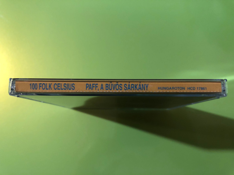 100 Folk Celsius - Paff, a bűvös sárkány Hungarian Children's Music CD by Hungaroton (5991811786120)