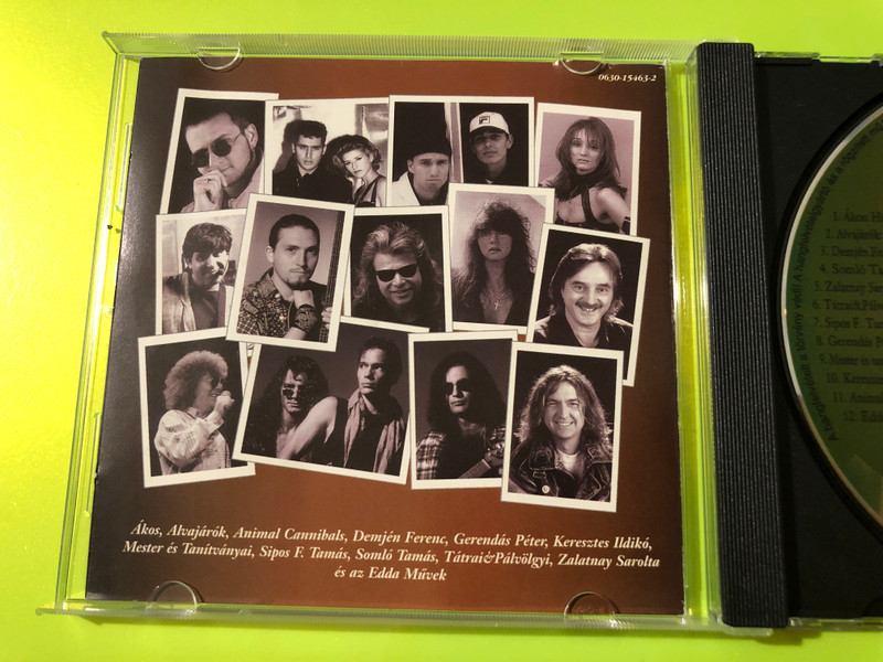 Edda Művek - Elvarázsolt Edda dalok Hungarian Rock Tribute CD by Magneoton (706301546321.)