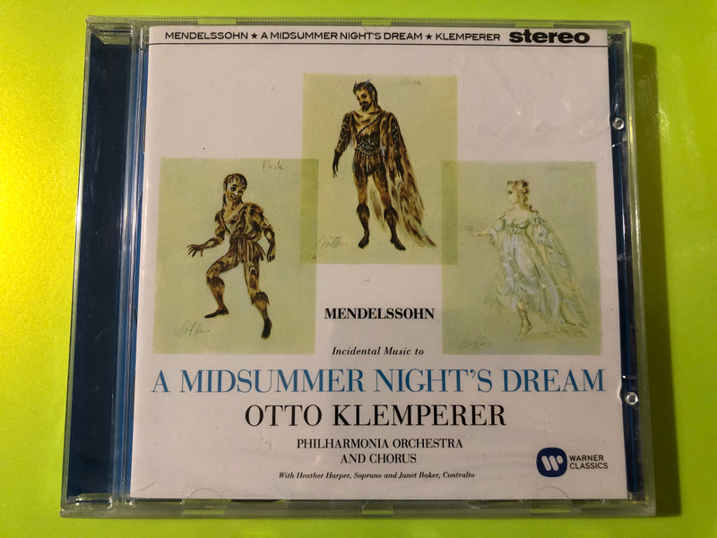 Warner Classics: Mendelssohn A Midsummer Night's Dream CD – Otto Klemperer (0825646403264)