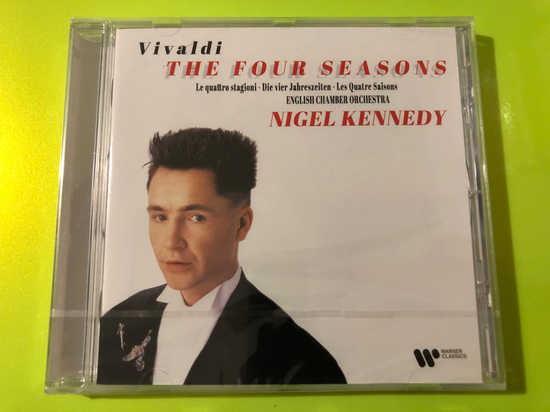 Warner Classics: Vivaldi The Four Seasons CD – Nigel Kennedy & English Chamber Orchestra (5054197174056)