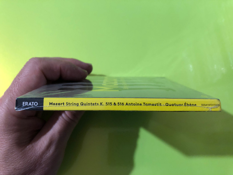 Erato Quatuor Ébène & Antoine Tamestit - Mozart: String Quintets K. 515 & 516 Classical CD (5054197213328)
