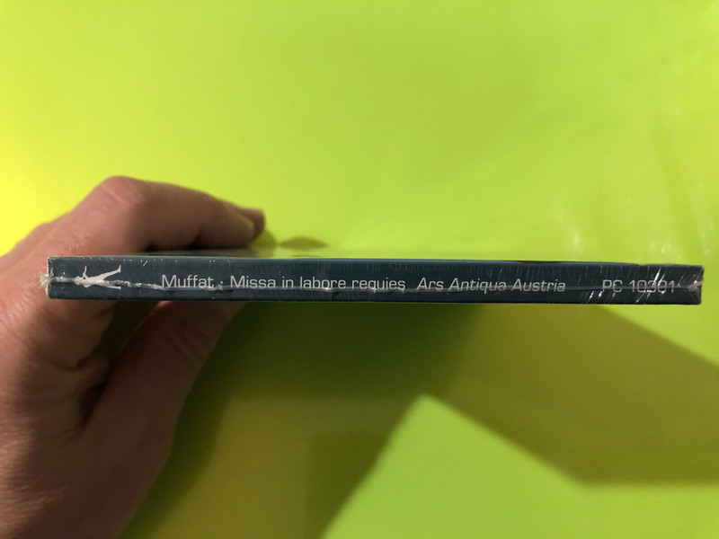 Georg Muffat: Missa in labore requies CD by Pan Classics – Monumental Baroque Mass for 24 Voices (7619990103016)