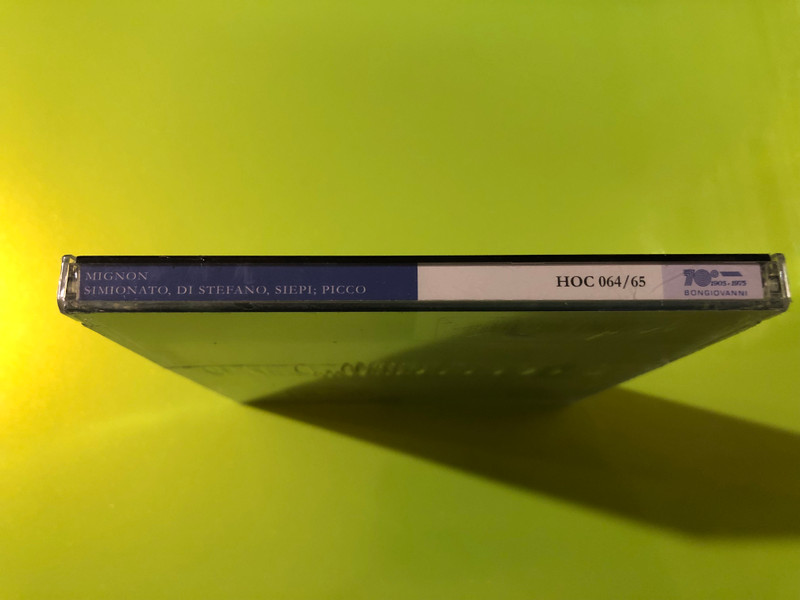 Bongiovanni: Ambroise Thomas – Mignon Historical Opera 2-CD Set (8007068064007)