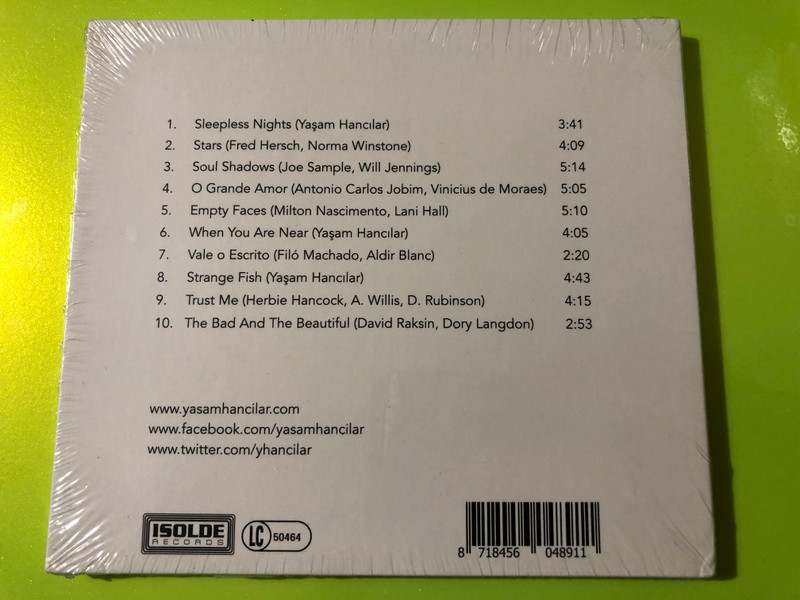 Isolde Records: Yaşam Hancılar Band – Strange Fish Contemporary Jazz CD (8718456048911)