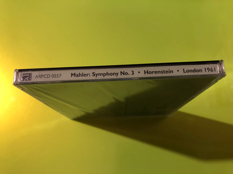 Archipel Jascha Horenstein Mahler Symphony No. 3 2-CD Set (4035122405576)