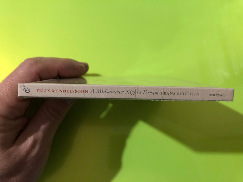 Glossa Cabinet Mendelssohn: A Midsummer Night's Dream Frans Brüggen CD (8424562811010)