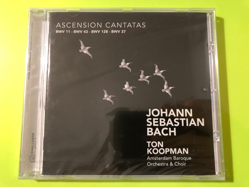 Challenge Classics J.S. Bach Ascension Cantatas Ton Koopman CD (608917228526)