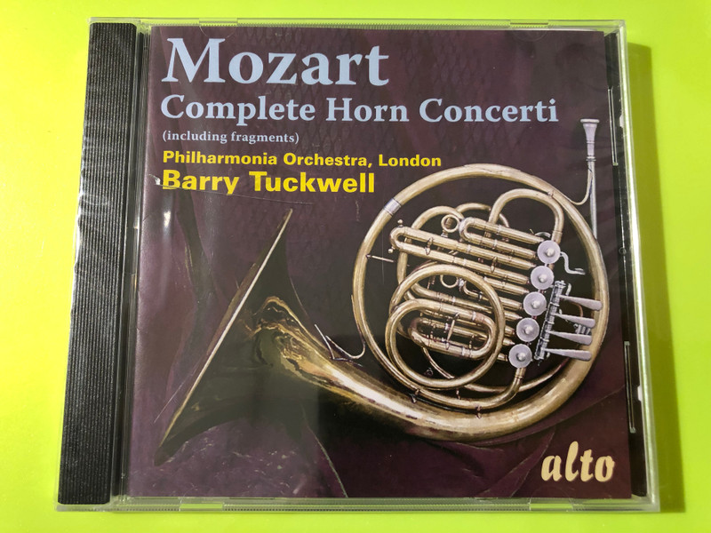Alto Mozart: Complete Horn Concerti Barry Tuckwell Philharmonia CD (5055354411076)