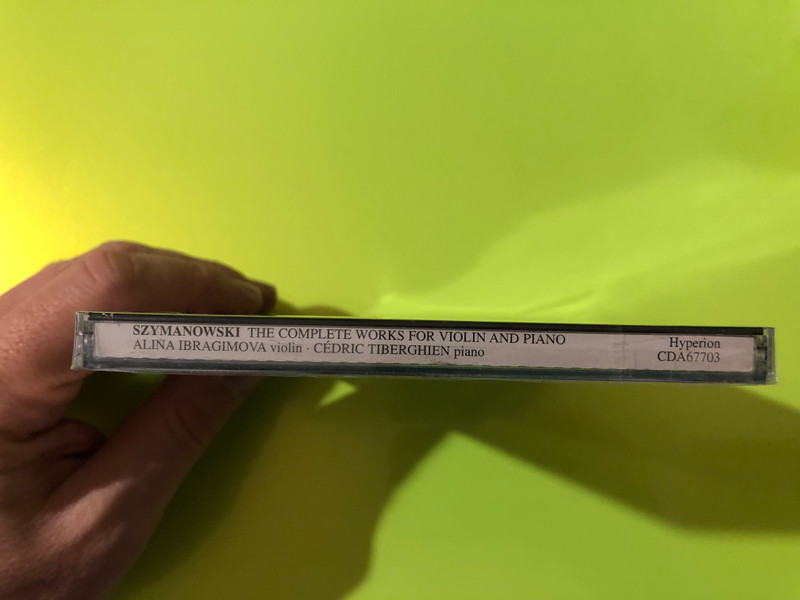 Hyperion Alina Ibragimova Szymanowski Complete Violin Works CD (0034571177038)