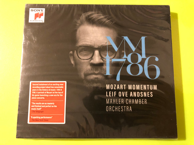 Sony Classical Mozart Momentum 1786 Leif Ove Andsnes 2CD