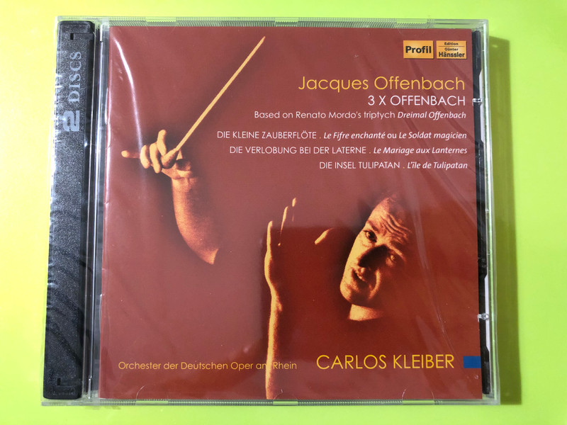 Profil - 3 X Offenbach Carlos Kleiber Classical 2-CD Set (0881488120660)
