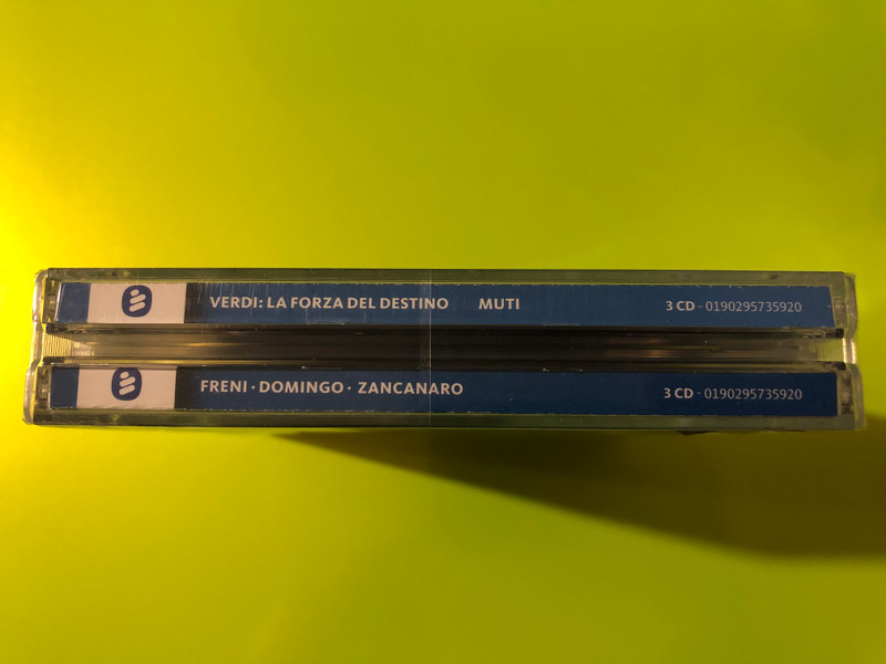 Warner Classics - Verdi La Forza del Destino Riccardo Muti 3-CD Opera Set (0190295735920)