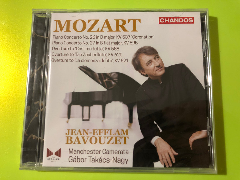 Chandos Mozart: Piano Concertos Nos. 26 & 27 Audio CD (0095115224625)