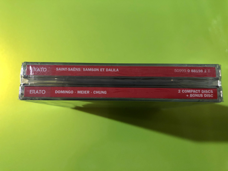 Erato Saint-Saëns Samson et Dalila 3-CD Opera Box Set (5099908819826)