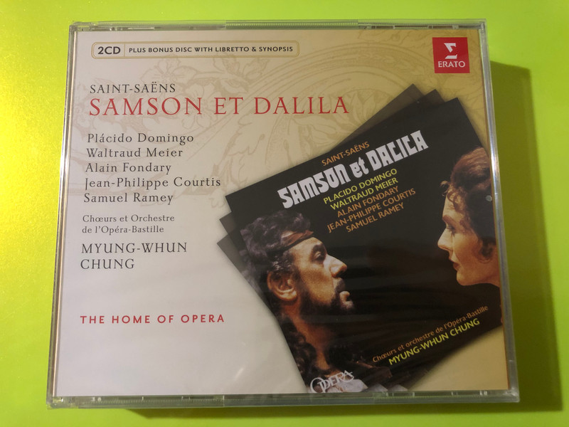 Erato Saint-Saëns Samson et Dalila 3-CD Opera Box Set (5099908819826)