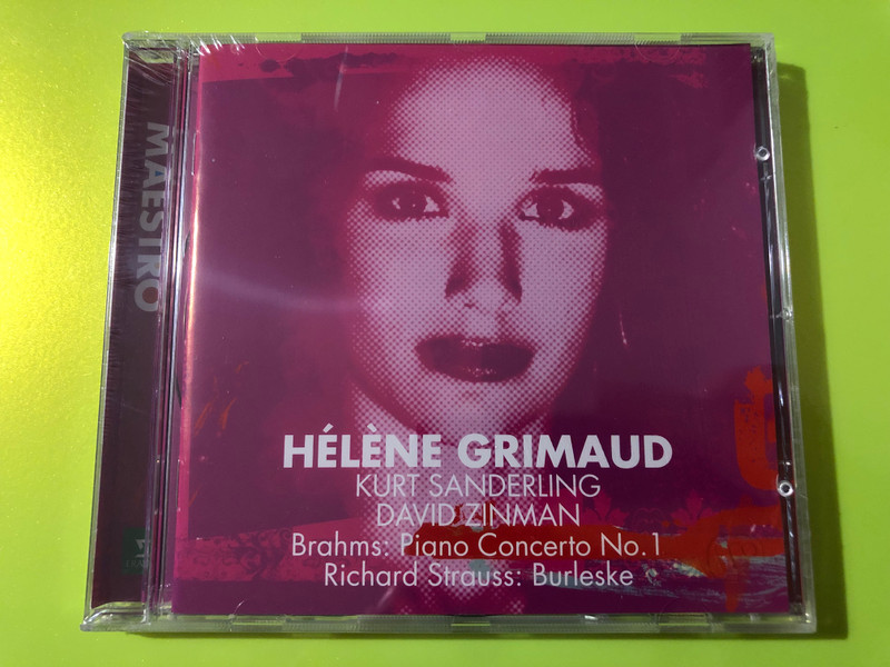 Erato Hélène Grimaud Brahms & Strauss Piano Works CD