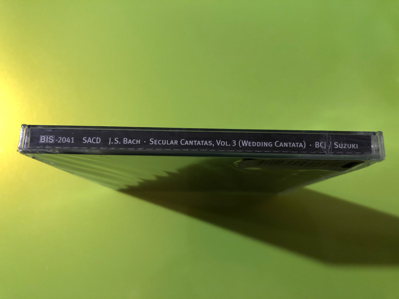 BIS Records J.S. Bach Secular Cantatas Vol. 3 Hybrid SACD (7318599920412)