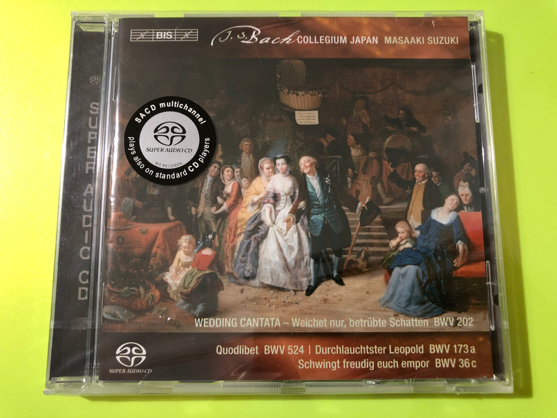 BIS Records J.S. Bach Secular Cantatas Vol. 3 Hybrid SACD (7318599920412)