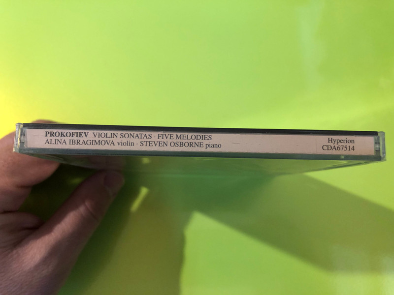 Hyperion Prokofiev Violin Sonatas Alina Ibragimova & Steven Osborne CD (034571175140)