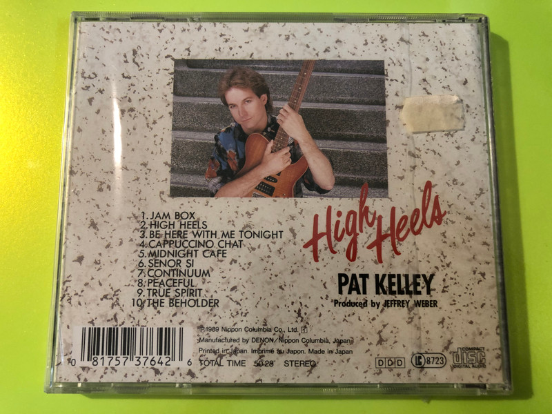 Pat Kelley High Heels Smooth Jazz Denon Audio CD (081757376426)