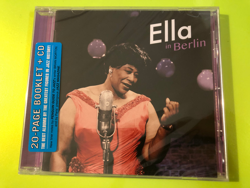 Ella Fitzgerald Ella in Berlin 20th Century Masterworks Audio CD (8436563184345)
