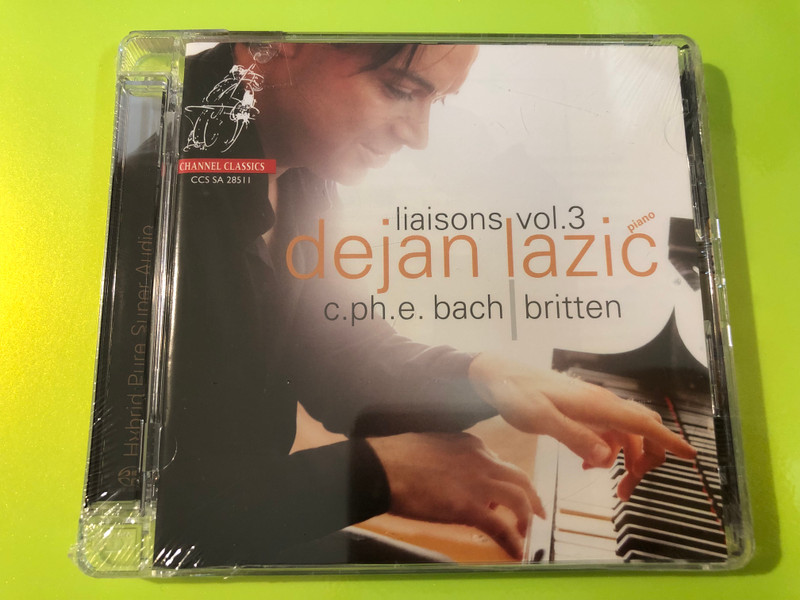 Dejan Lazić Liaisons Vol. 3 C.P.H.E. Bach & Britten SACD (723385285113)