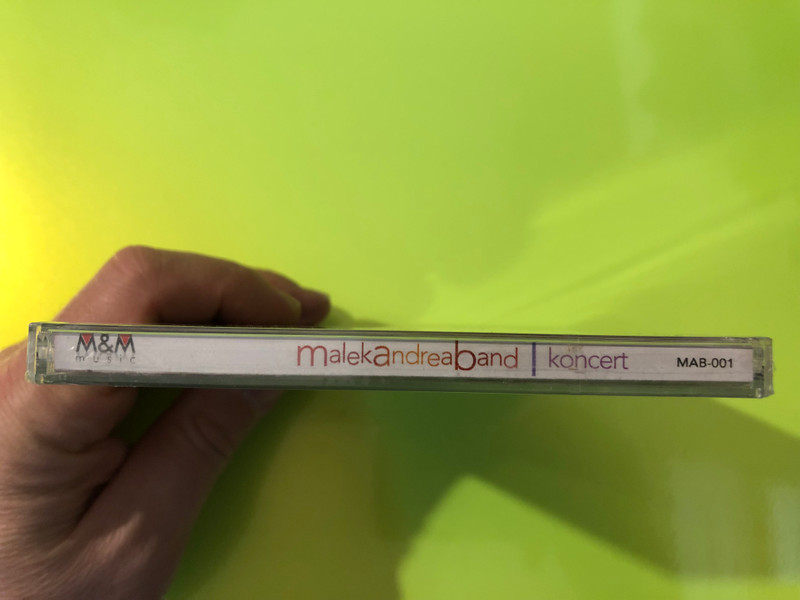 M&M Music: Malek Andrea Band - Koncert Live Music CD (5999556202509.)