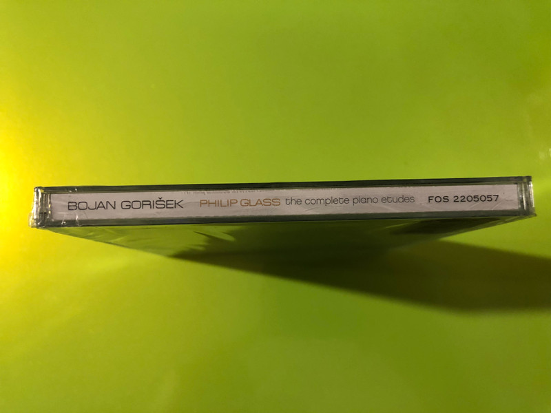 Factory Of Sounds Philip Glass: The Complete Piano Etudes 2-CD Set by Bojan Gorišek (8719039002948)