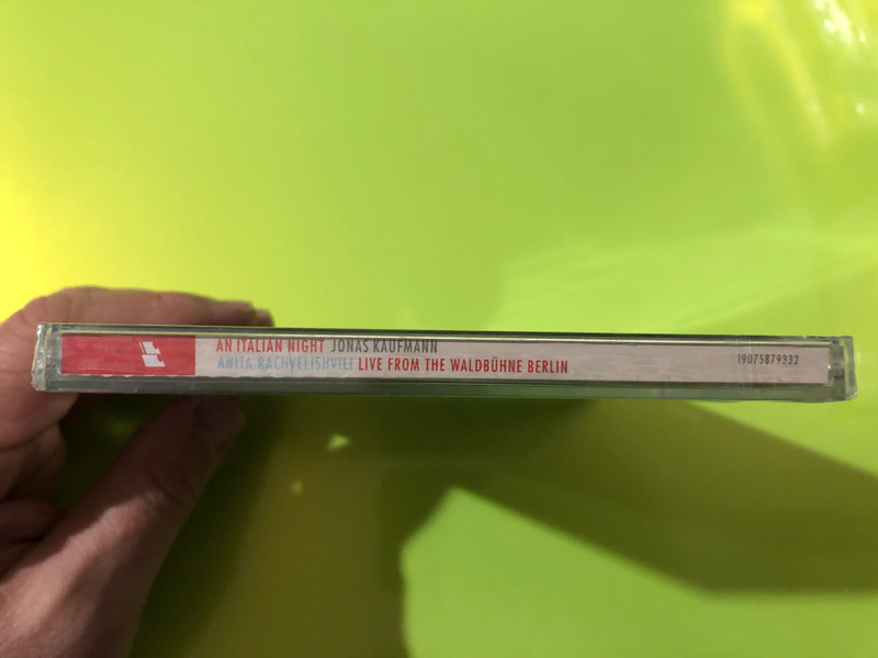 Sony Classical Jonas Kaufmann "An Italian Night" Live Concert CD (190758793320)