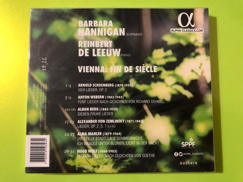 Vienna: Fin de Siècle by Alpha Classics Music Audio CD (3760014193934)